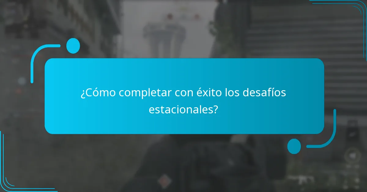 ¿Qué artículos exclusivos se pueden ganar a través de los desafíos estacionales?