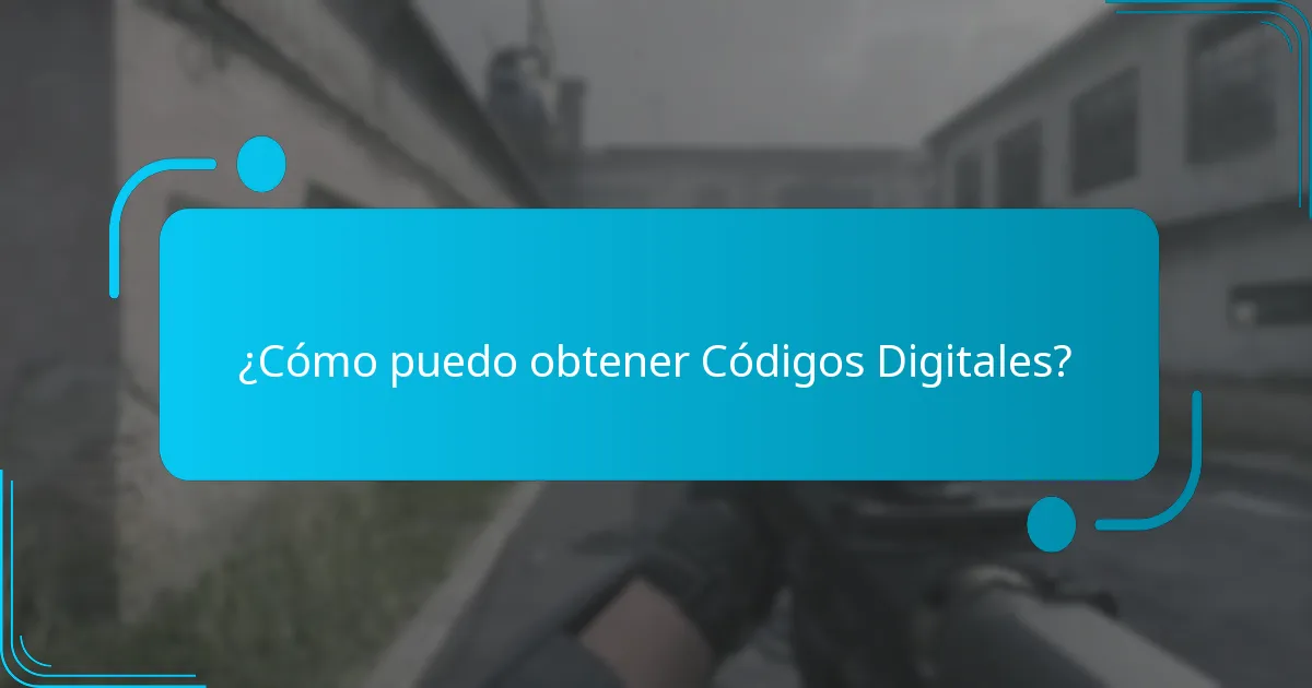 ¿Cómo canjeo Códigos Digitales?