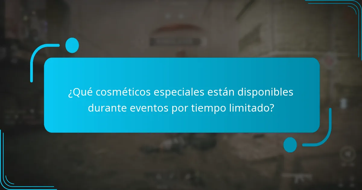 ¿Cuándo ocurren los eventos por tiempo limitado y cuánto duran?